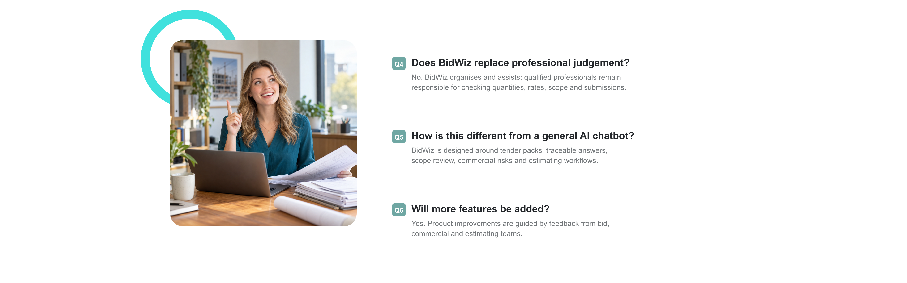 More frequently asked questions about BidWiz